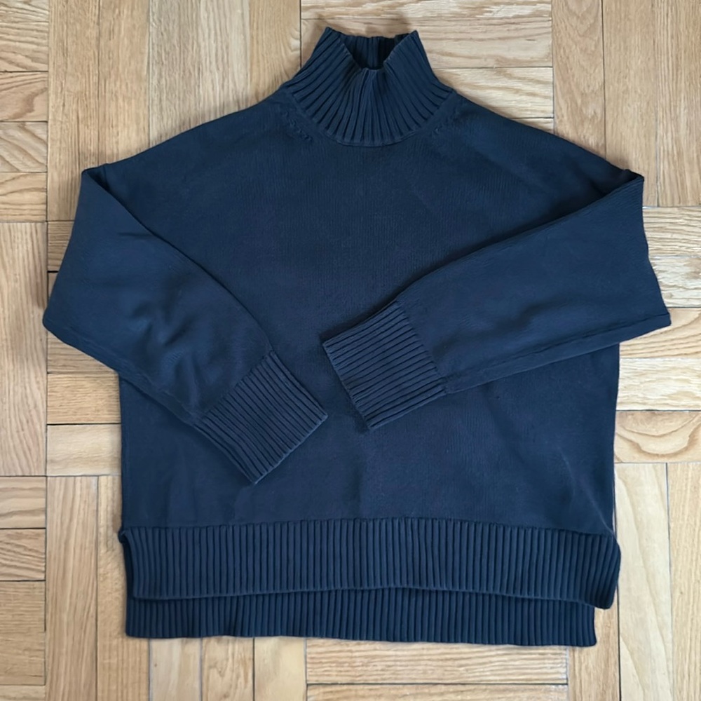 Everlane boxy turtleneck sweater